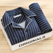 Pyjama set met overhemd en knoopsluiting - Rex Jeecey