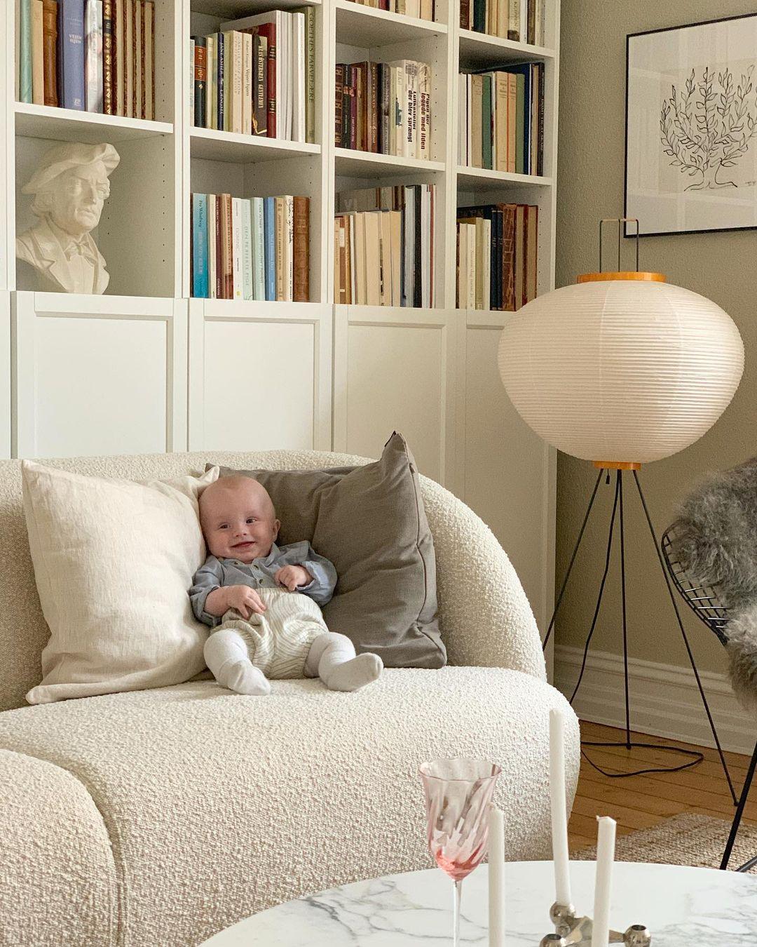 Rijstpapieren vloerlamp Jeecey