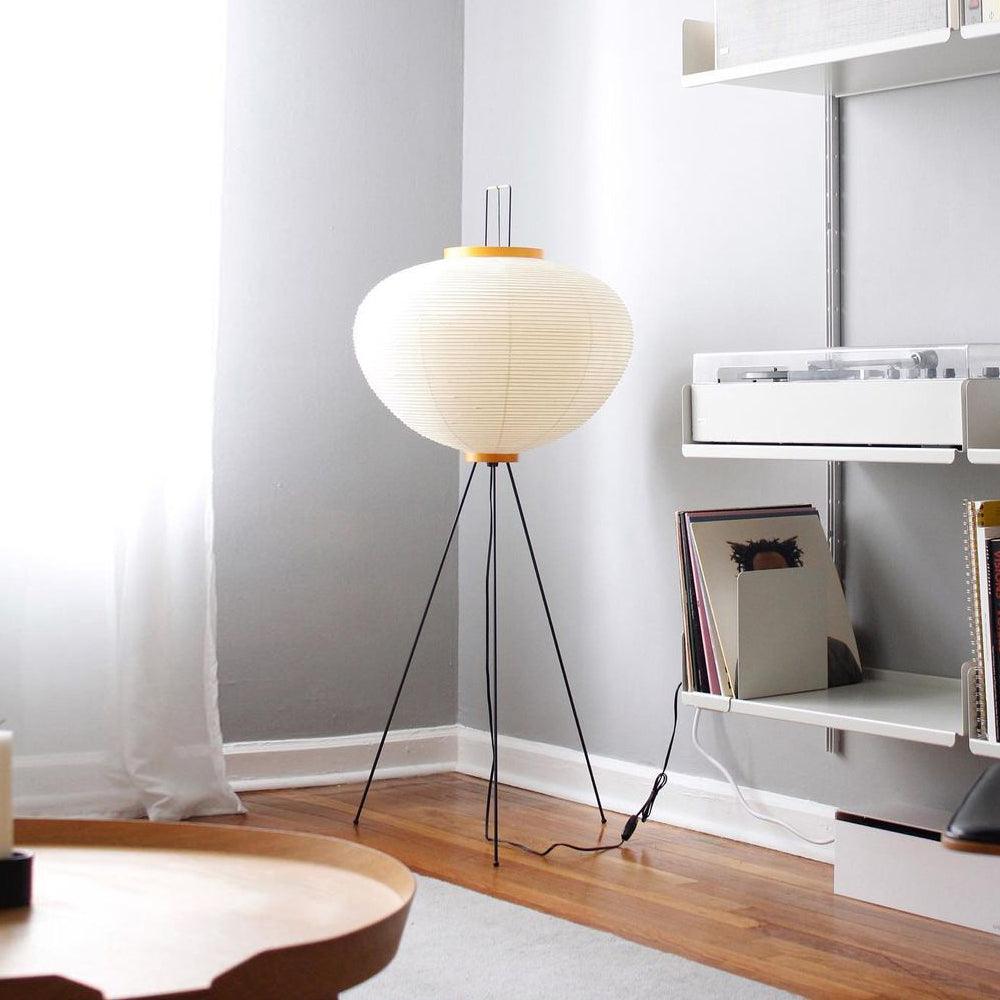 Rijstpapieren vloerlamp Jeecey