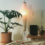 Rijstpapieren vloerlamp Jeecey