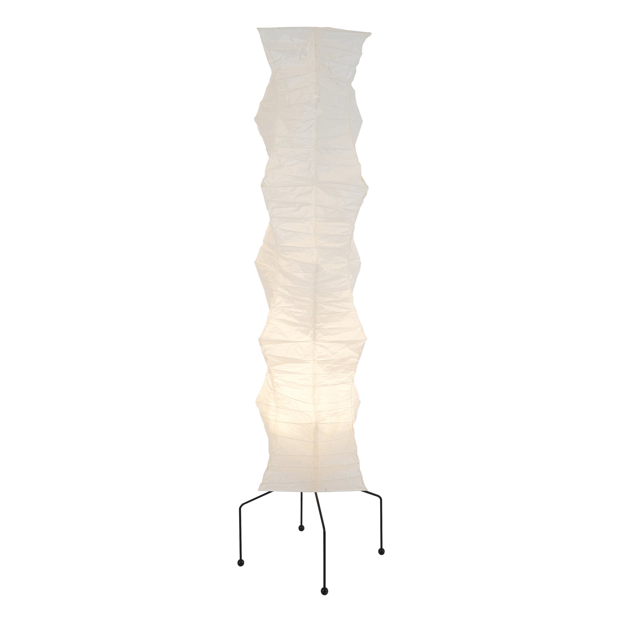 Rijstpapieren vloerlamp Jeecey