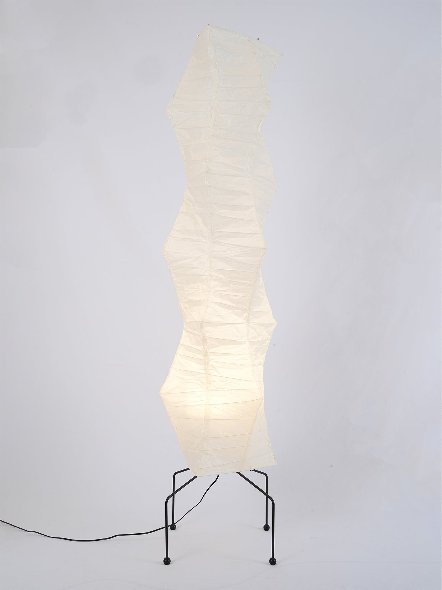 Rijstpapieren vloerlamp Jeecey