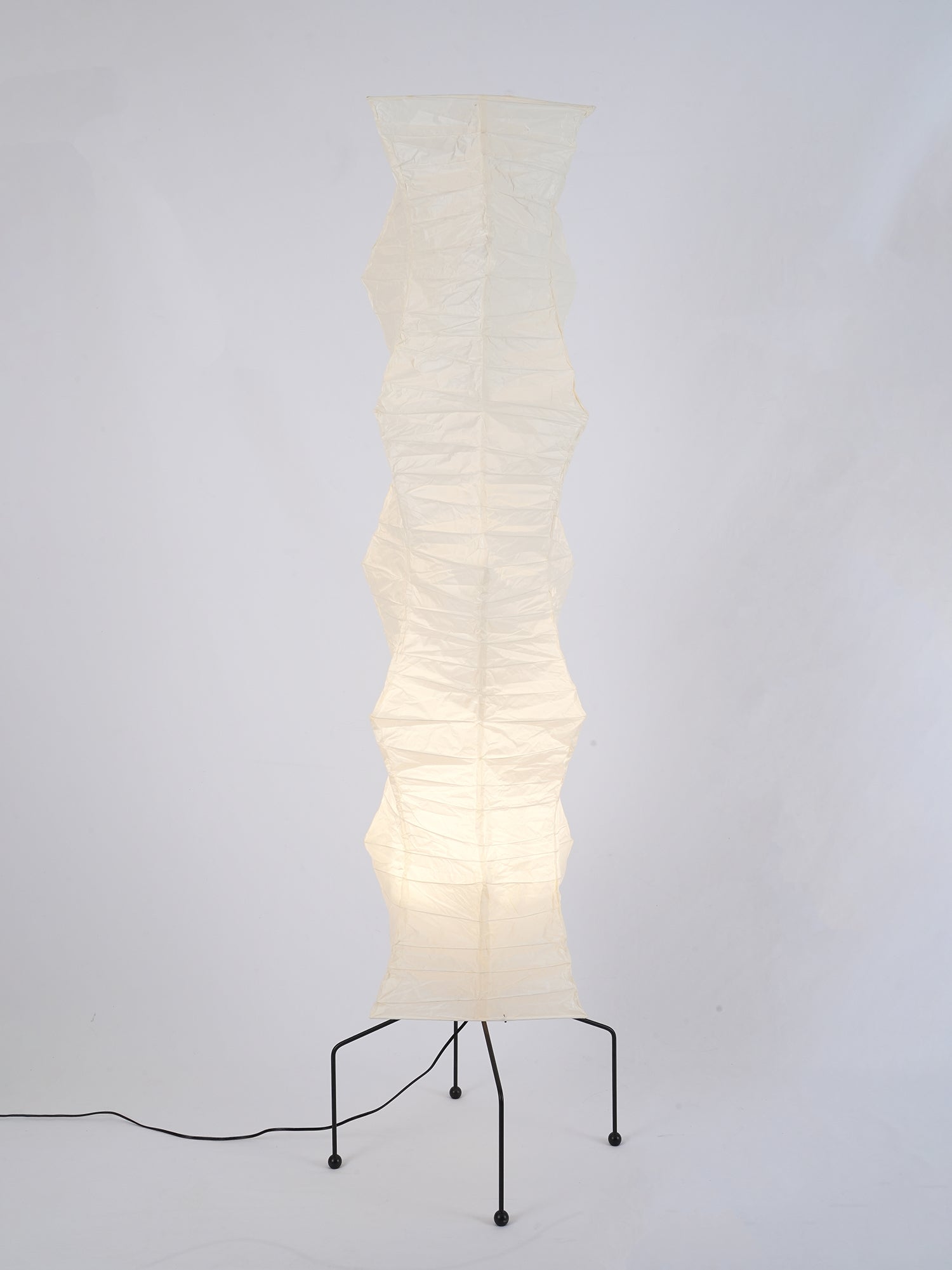 Rijstpapieren vloerlamp Jeecey