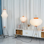 Rijstpapieren vloerlamp Jeecey