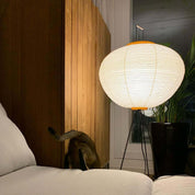 Rijstpapieren vloerlamp Jeecey