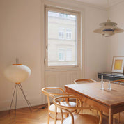 Rijstpapieren vloerlamp Jeecey