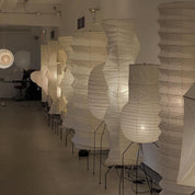 Rijstpapieren vloerlamp Jeecey