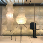 Rijstpapieren vloerlamp Jeecey