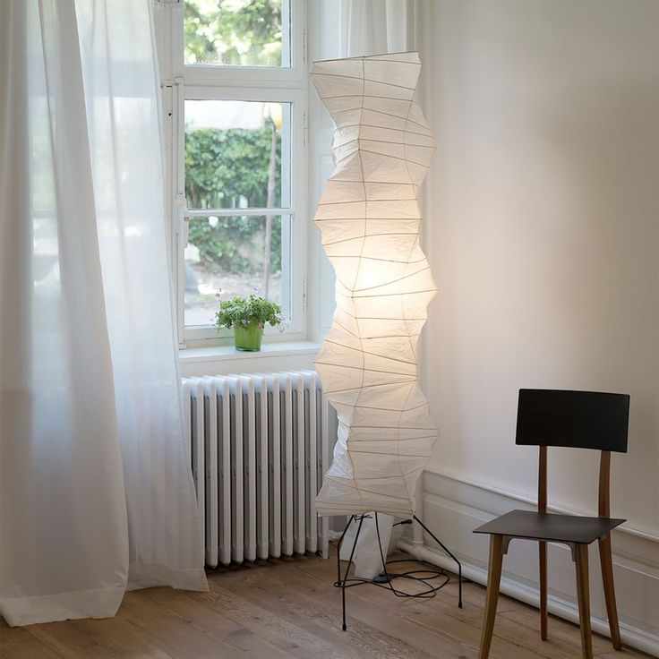 Rijstpapieren vloerlamp Jeecey