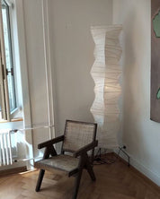 Rijstpapieren vloerlamp Jeecey