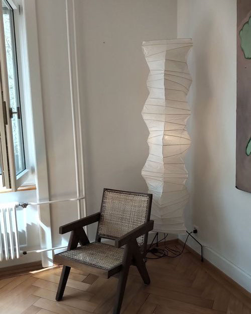 Rijstpapieren vloerlamp Jeecey