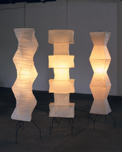 Rijstpapieren vloerlamp Jeecey