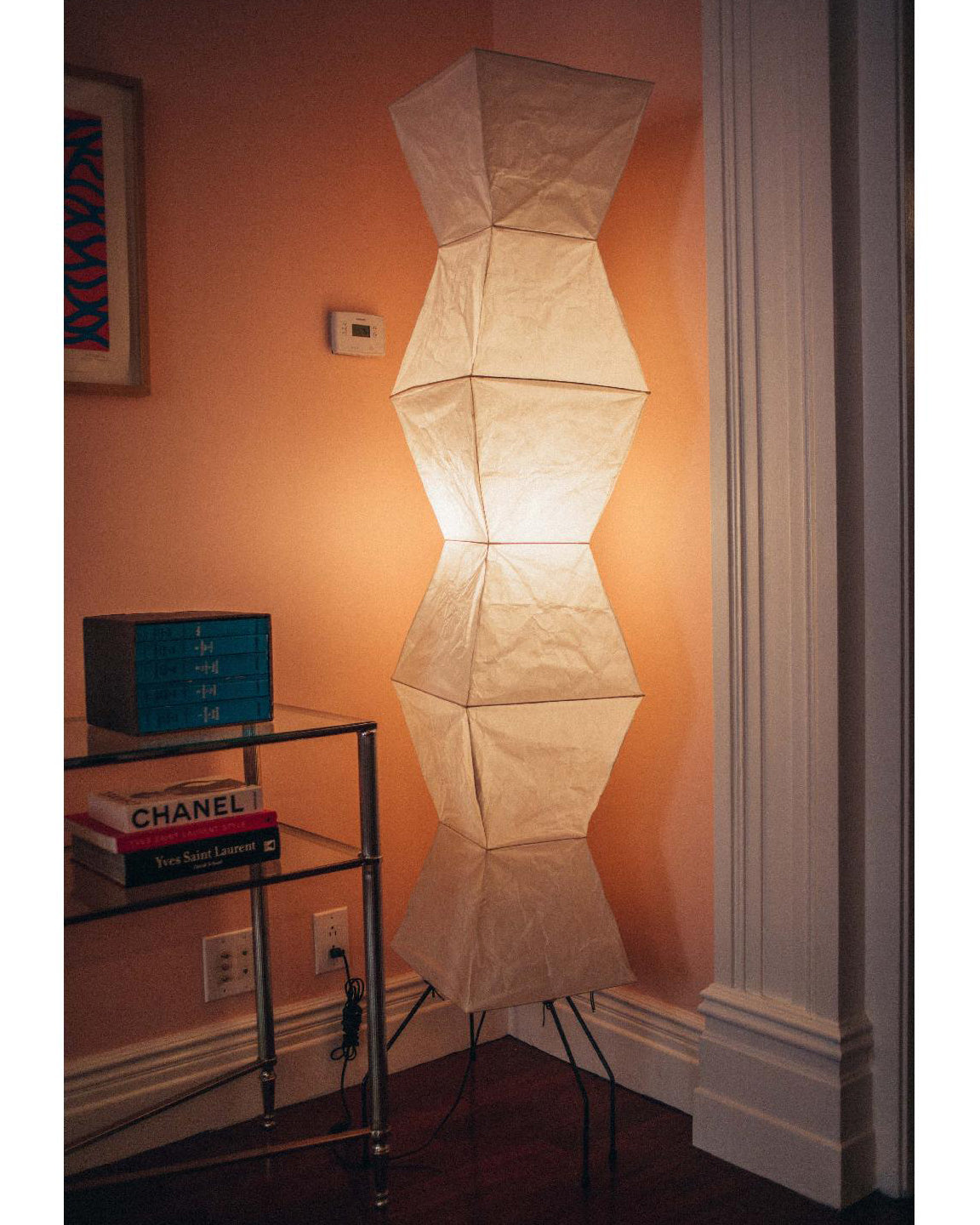 Rijstpapieren vloerlamp Jeecey