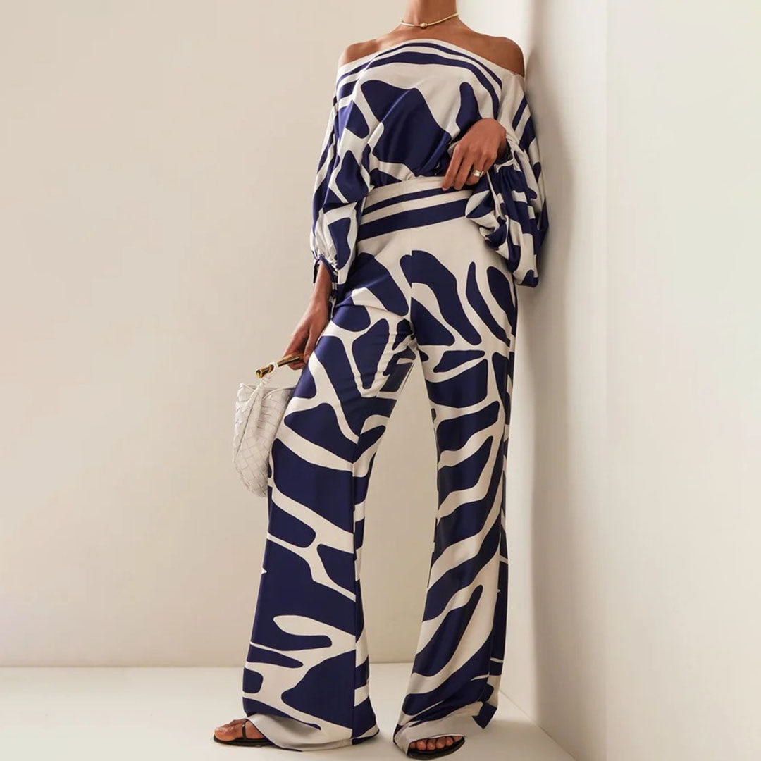 CLAIRE | Elegant Two Pieced Set Summer Qinzaro