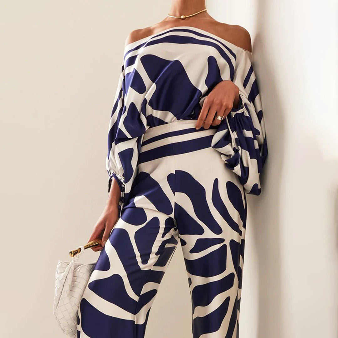 CLAIRE | Elegant Two Pieced Set Summer Qinzaro