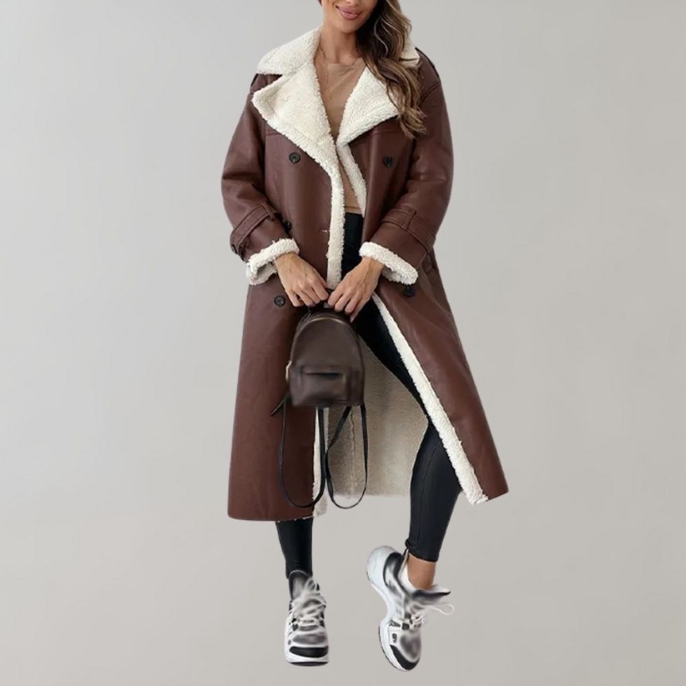 Stijlvolle en Lange Winterjas voor Dames - Betina Jeecey