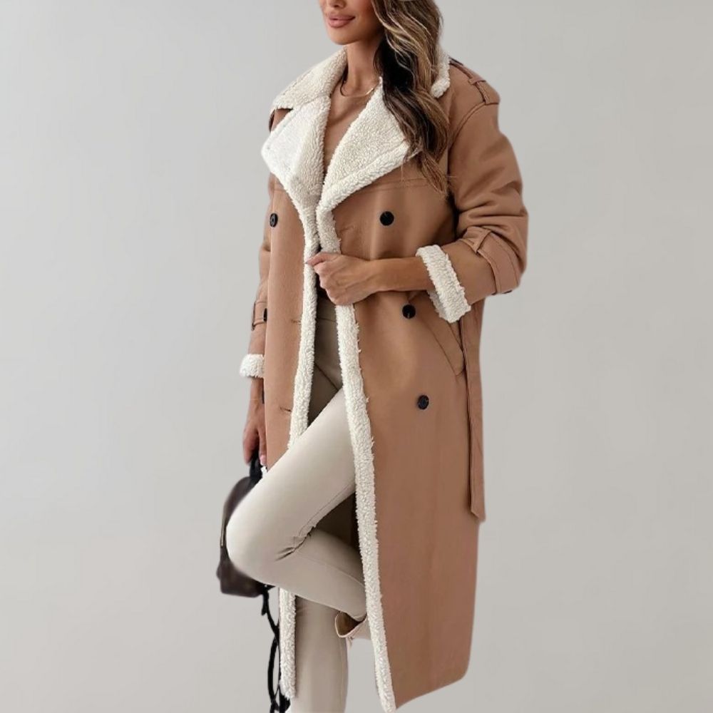 Stijlvolle en Lange Winterjas voor Dames - Betina Jeecey