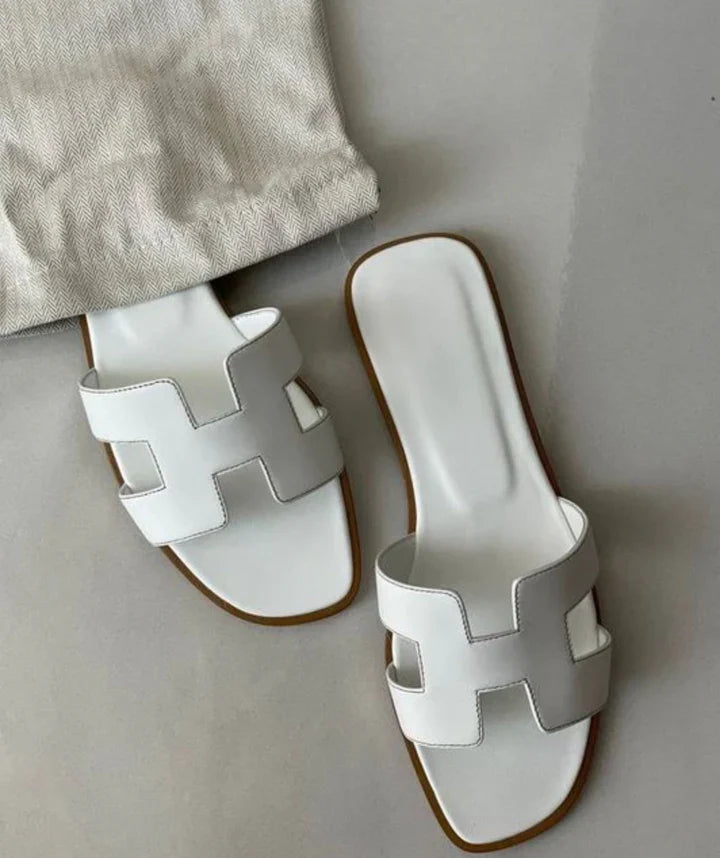 Lederen H-Profiel Sandalen - Zacht, comfortabel en trendy! Qinzaro