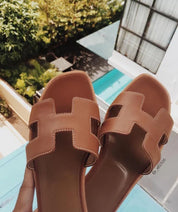 Lederen H-Profiel Sandalen - Zacht, comfortabel en trendy! Qinzaro
