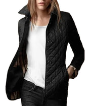 Women's High Collar Quilted Jacket Lucy-melbourne