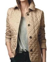 Women's High Collar Quilted Jacket Lucy-melbourne