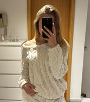 Ultrazachte fleece pyjama voor dames - Tali Jeecey
