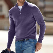 Trui pullover met V-hals voor heren - Thomas Jeecey