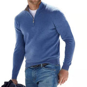 Trui pullover met V-hals voor heren - Thomas Jeecey