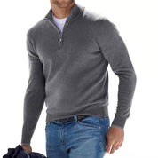 Trui pullover met V-hals voor heren - Thomas Jeecey