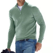 Trui pullover met V-hals voor heren - Thomas Jeecey