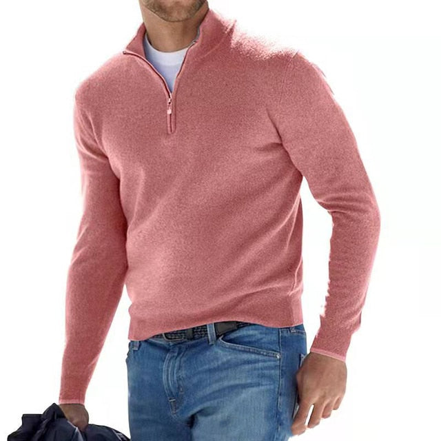 Trui pullover met V-hals voor heren - Thomas Jeecey