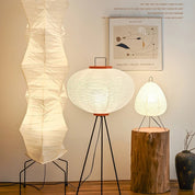 Rijstpapieren vloerlamp Jeecey