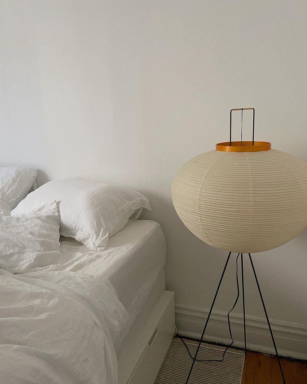 Rijstpapieren vloerlamp Jeecey