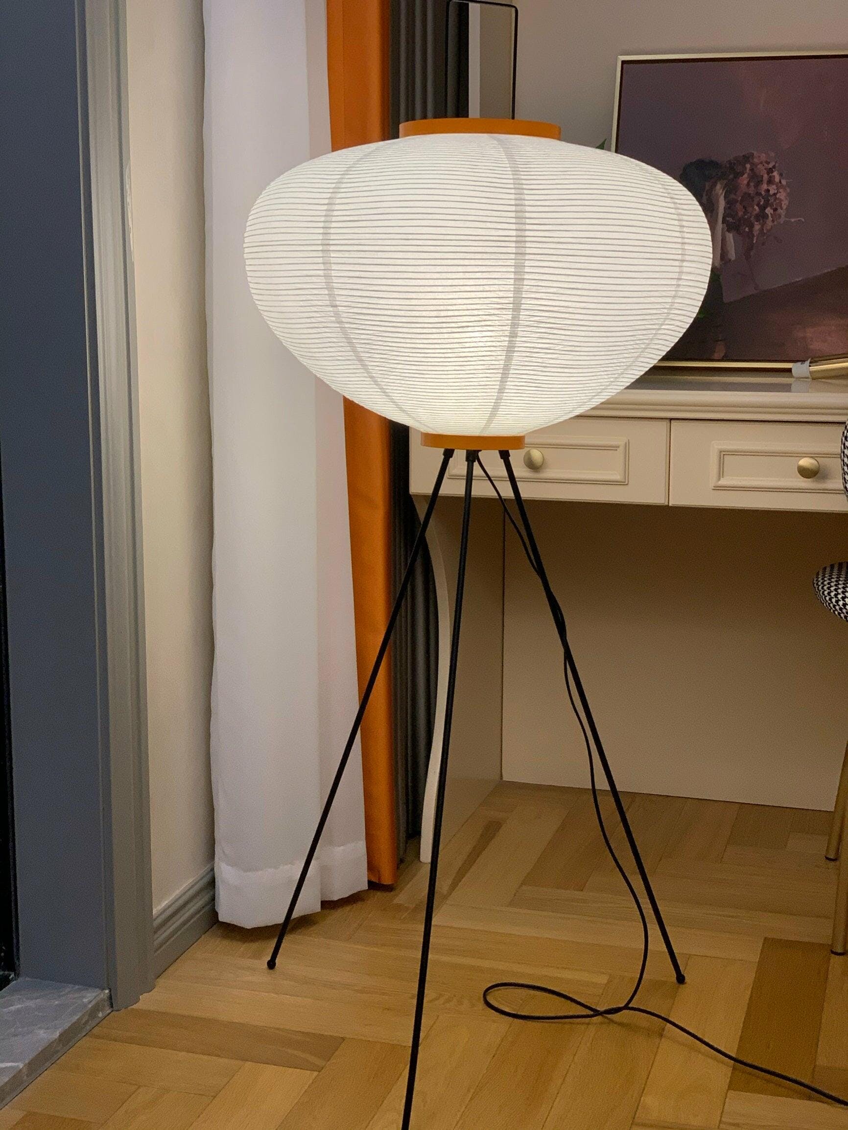 Rijstpapieren vloerlamp Jeecey