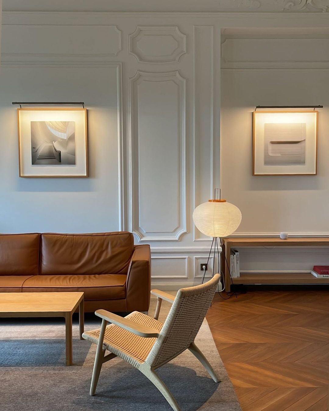 Rijstpapieren vloerlamp Jeecey