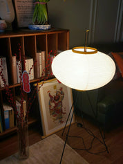 Rijstpapieren vloerlamp Jeecey