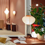 Rijstpapieren vloerlamp Jeecey