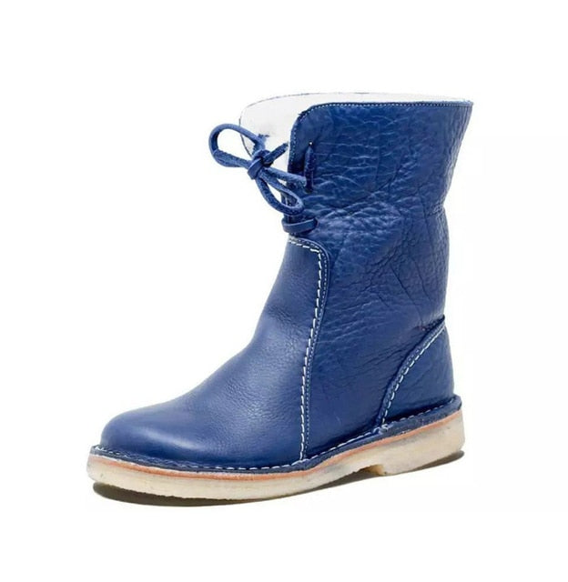 Myla - Waterproof Boots With Wool Lining Qinzaro