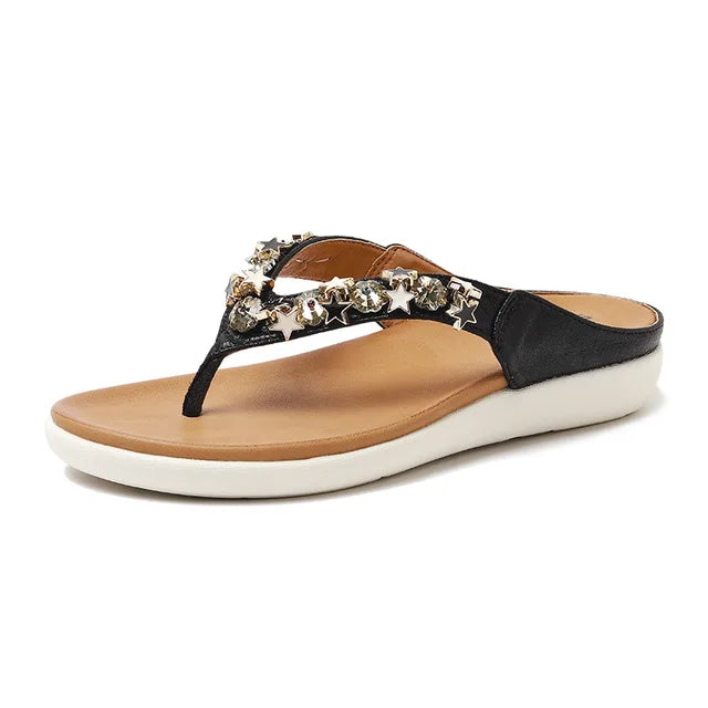 Terra - Zomerse Stevige Sandalen Qinzaro