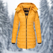 Waterdichte halflange winterjas voor dames - Garin Jeecey