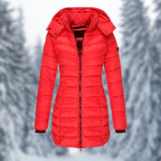 Waterdichte halflange winterjas voor dames - Garin Jeecey