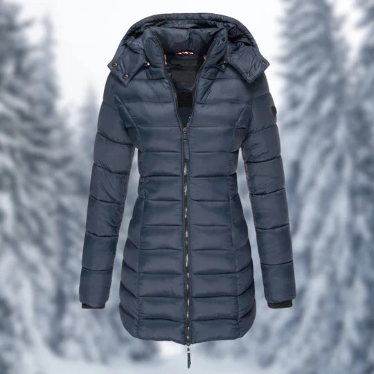Waterdichte halflange winterjas voor dames - Garin Jeecey