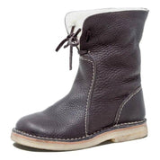 Myla - Waterproof Boots With Wool Lining Qinzaro
