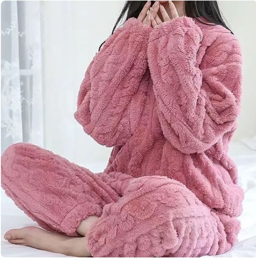 Ultrazachte fleece pyjama voor dames - Tali Jeecey