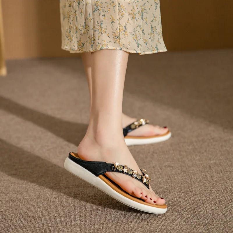 Terra - Zomerse Stevige Sandalen Qinzaro