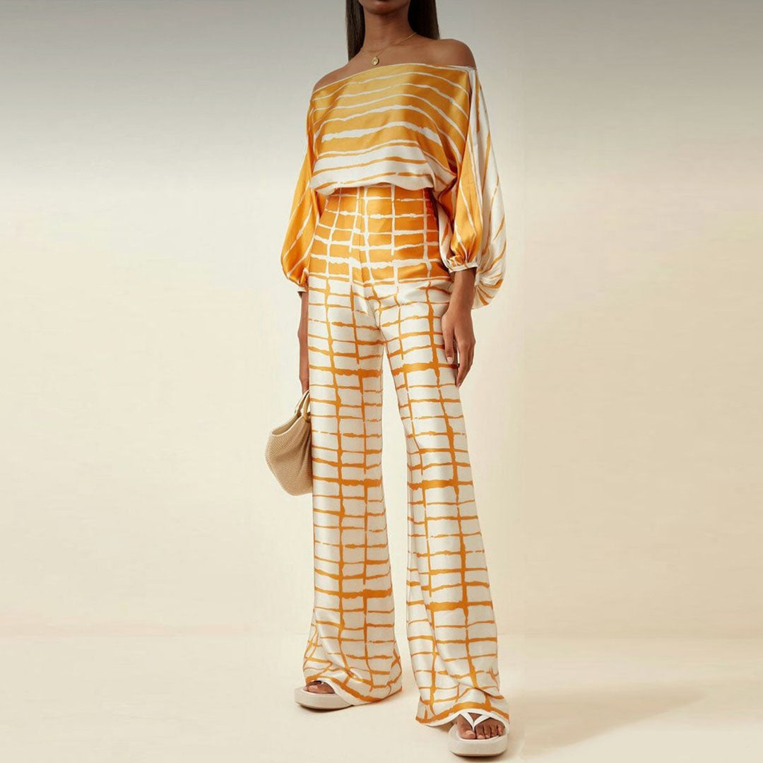 CLAIRE | Elegant Two Pieced Set Summer Qinzaro