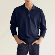 Poloshirt met lange mouwen - maximale elegantie en comfort - Thibo Jeecey