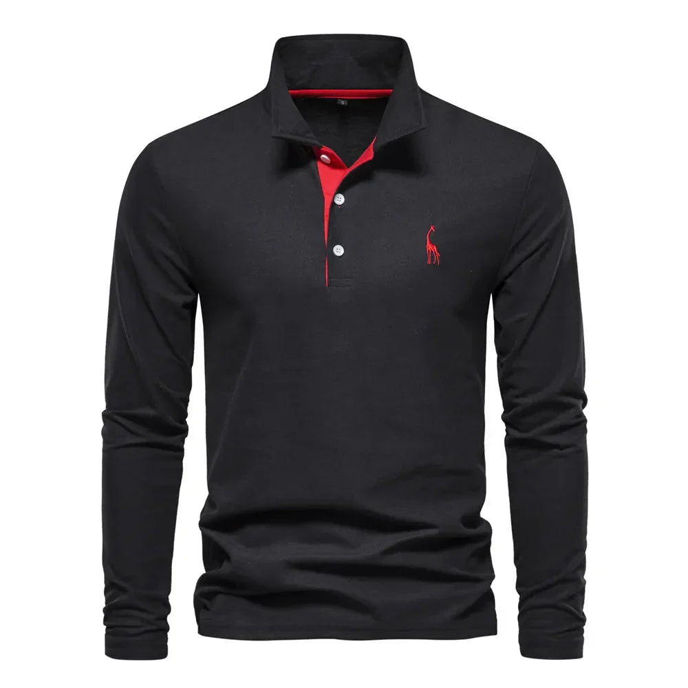 Polo met Lange Mouwen - Bastian Jeecey