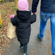 Kinder winterjas met capuchon Jeecey
